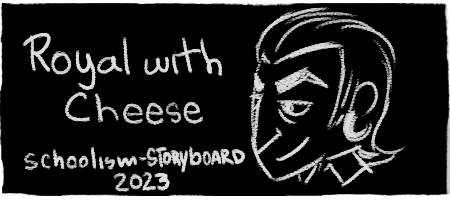 Royal with cheese project ilustration
